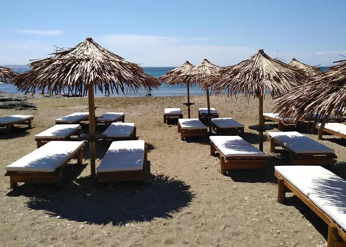 شقة فندقية Nostos Beachfront &