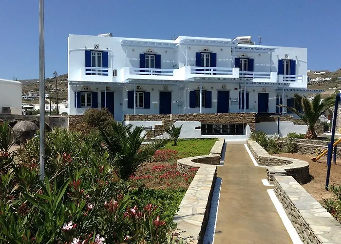 شقة فندقية Nostos Beachfront &