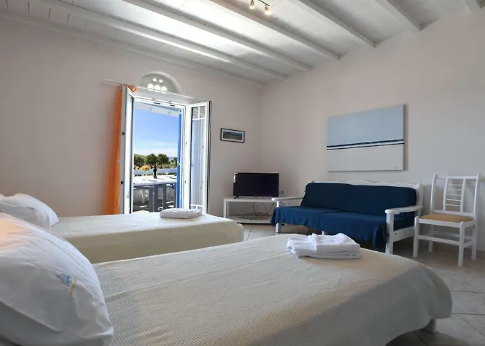 شقة فندقية Nostos Beachfront & اجيوس ايوانيس