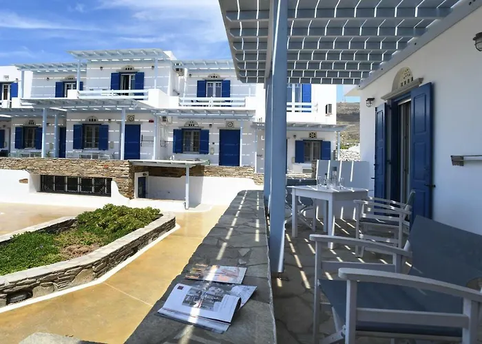 شقة فندقية Nostos Beachfront &