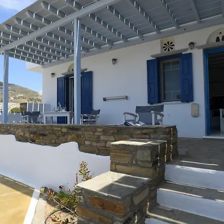 Lägenhetshotell Nostos Beachfront & Agios Ioannis (Tinos)